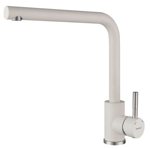 Смеситель для кухни Granfest QUARZ Z-5411 белый на мойку белый