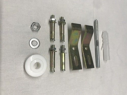 Раковина из сантехнического фаянса CeramaLux 500V 40х40 подвесная цвет белый 1 отверстие под смеситель - фото 3