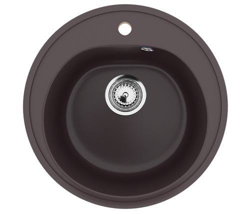 Кухонная мойка Ulgran Classic U-101-345 50х50 цвет коричневый