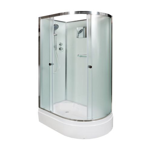 Душевая кабина AvaCan D272L 120х80 асимметричная без крыши ориентация левая