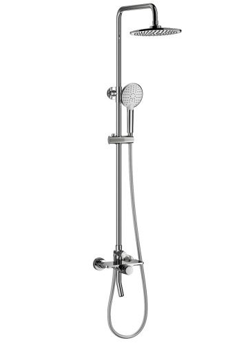 Душевая стойка Wonzon & Woghand Click WW-N3S962-CR настенная цвет хром