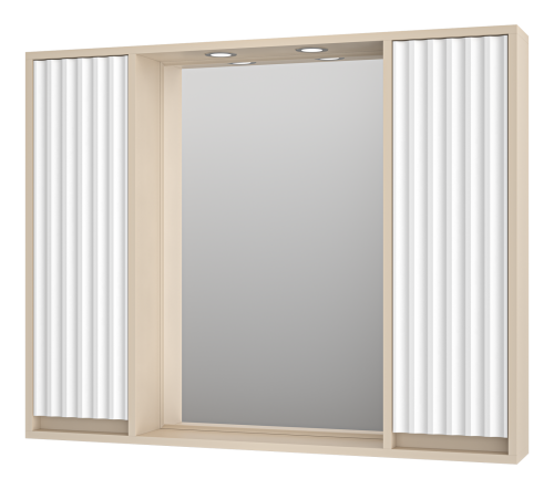 Зеркало-шкаф Brevita Balaton BAL-04100-03-01 100х80 подвесной