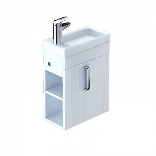 Тумба с раковиной Iddis Torr TOR40W1i95K 40х20 подвесная цвет белый