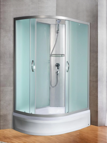 Душевая кабина River NARA 10000008787 100х80 четверть круга без крыши ориентация универсальная