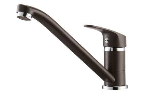 Смеситель для кухни Aquaton АРКОС 1AX001FCXX280 на мойку коричневый