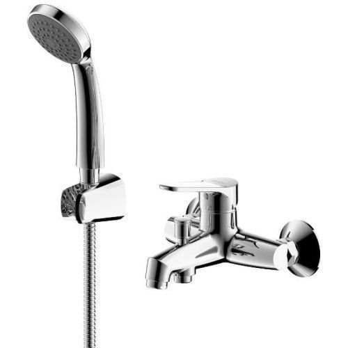 Смеситель Bravat Emeralda F6135147CP-B-RUS настенный хром