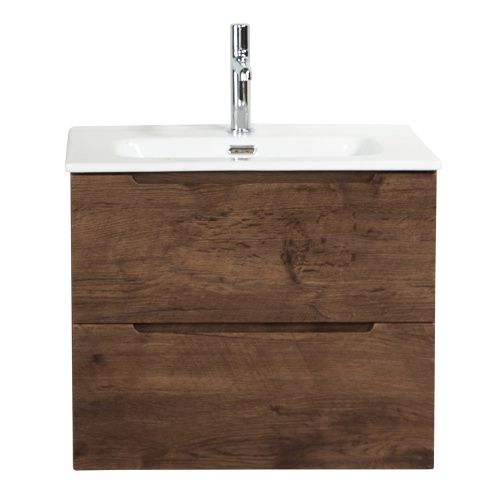 Тумба под раковину BelBagno Etna 39 ETNA39-500/390-2C-SO-RW-P 50х40 подвесная цвет коричневый