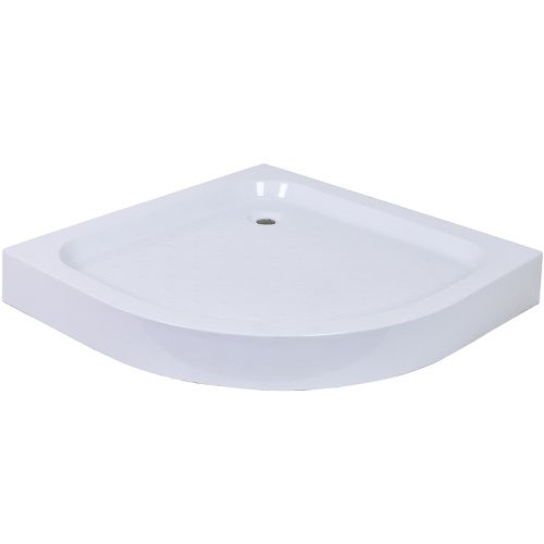 Душевой поддон акриловый Agger A01-080TCR/T 80х80 белый с каркасом