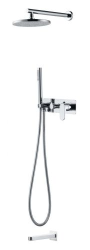 Душевая система Boheme Spectre 454-2-CR встраиваемая в стену цвет хром