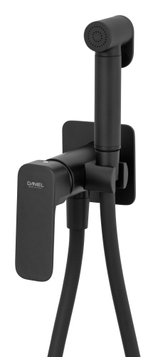 Гигиенический душ со смесителем Daniel TA645BP4DC15 черный