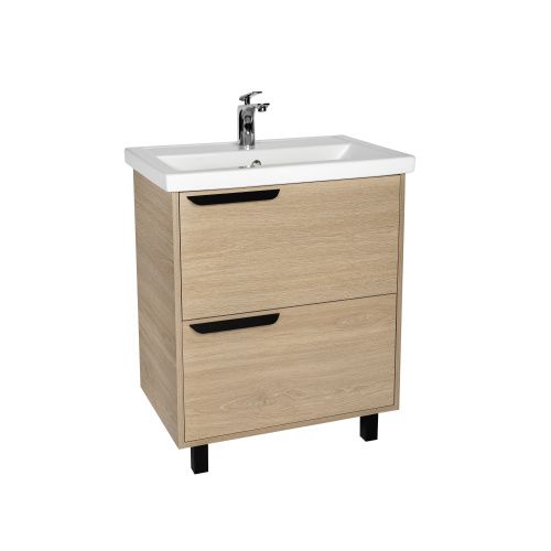 Тумба под раковину Viant КЕЛЬН VKEL60FOSD-T2Y 60х40 напольная цвет бежевый