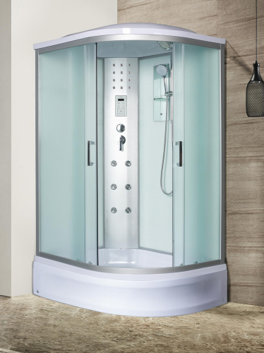 Душевая кабина River DUNAY 10000003128 120х90 асимметричная с крышей ориентация левая