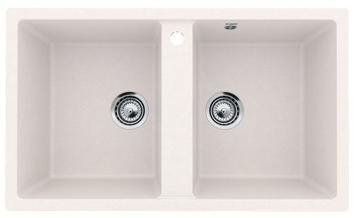 Кухонная мойка Ulgran Classic U-708-341 85х50 цвет белый