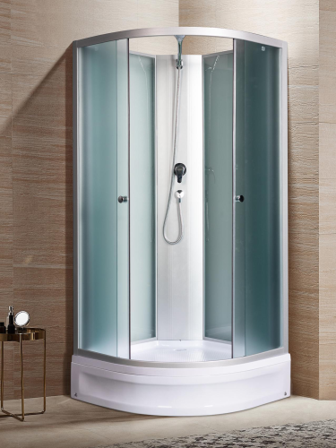Душевая кабина River NARA LIGHT 10000006217 90х90 четверть круга без крыши ориентация универсальная