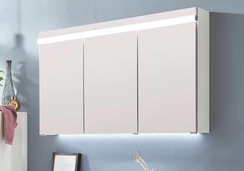 Зеркало-шкаф Puris Ace S2A432S72(161) 120х70 подвесной цвет белый