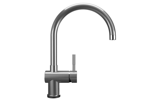 Смеситель для кухни Ulgran Classic U-021-304 на мойку нержавеющая сталь