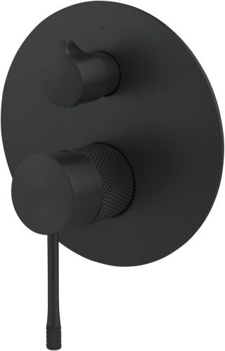 Смеситель для ванны с душем Allen Brau Priority 5.31C11-31 встраиваемый в стену черный