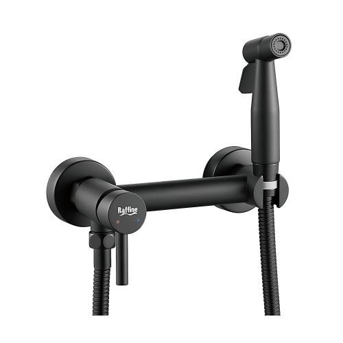 Гигиенический душ со смесителем Raffine F207H черный