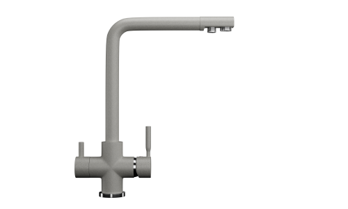 Смеситель для кухни Ulgran Classic U-016-310 на мойку серый