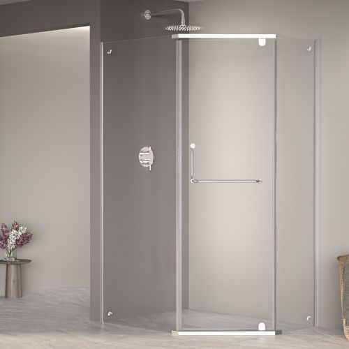 Душевой уголок RGW Passage 35089180-11 100х80 стекло прозрачное профиль хром без поддона