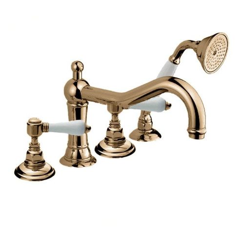 Смеситель Nicolazzi Dames Anglaises 1449 BZ на борт ванны бронза