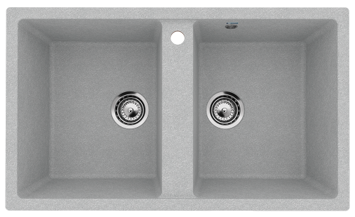 Кухонная мойка Ulgran Classic U-708-342 85х50 цвет серый