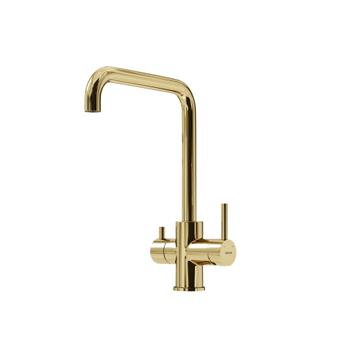 Смеситель для кухни Sancos Vela SC4013ZG на мойку золото