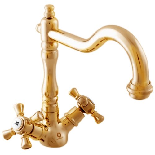 Смеситель для кухни RavSlezak MK320.5/8Z на мойку золото