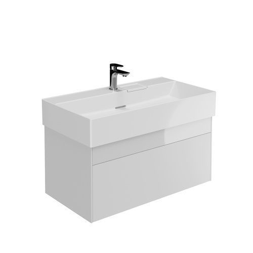 Тумба под раковину Kerama Marazzi TECNOLOGICA LOG.90.2\WHT 90х50 подвесная цвет белый