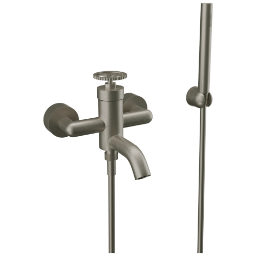 Смеситель для ванны Remer Chrono CH02XV настенный нержавеющая сталь
