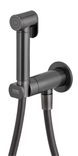 Гигиенический душ со смесителем Remer N64WCFP серый