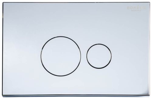 Клавиша смыва механическая Boheme 668-CR цвет хром