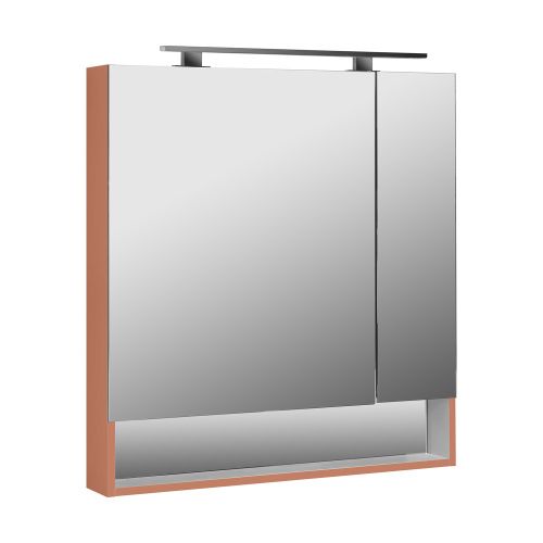 Зеркало-шкаф Roca The Gap Original Z.RU93.0.784.2 80х90 подвесной цвет коричневый