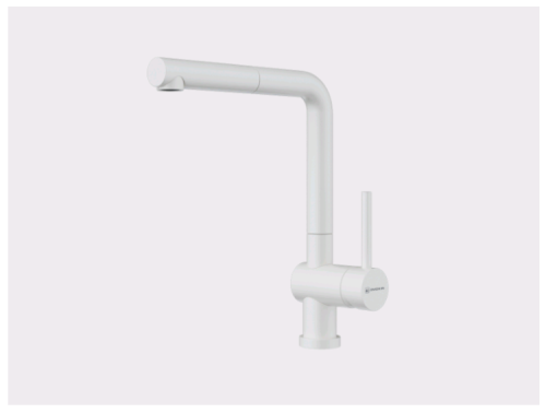 Смеситель для кухни Omoikiri Akashi-S 4994572 на мойку белый
