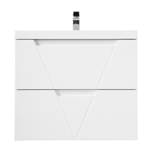 Тумба под раковину BelBagno Vittoria VITTORIA-800-2C-SO-BL-P 80х50 подвесная цвет белый