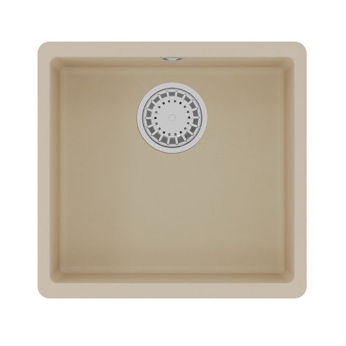 Кухонная мойка LeMark Sinara 440-u 9910068 45х40 цвет бежевый поверхность матовая