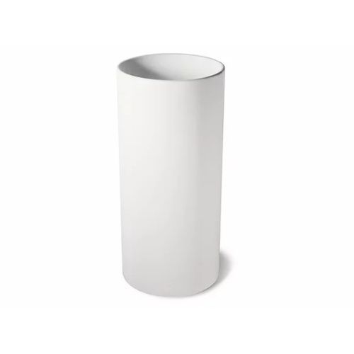 Раковина из искусственного камня MonteBianco Pisa 11235 40х40 напольная цвет белый без отверстий под смеситель