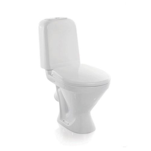 Унитаз-компакт напольный с бачком Sanita Самарский WC.CC/Samarsky/1-P/WHT.G/S1 белый без сиденья каскадный смыв