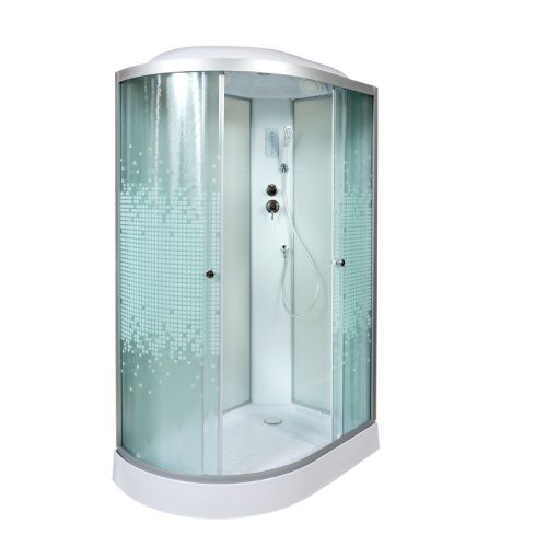 Душевая кабина AvaCan L902REL 120х80 асимметричная с крышей ориентация правая