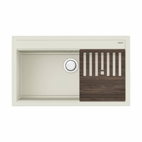 Кухонная мойка Omoikiri Kitagawa 4993795 85х50 цвет белый