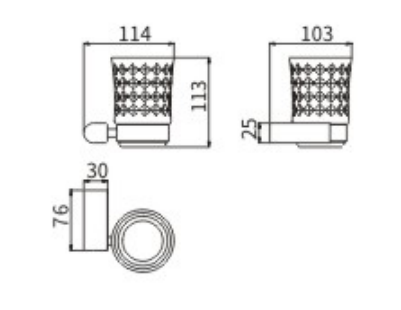 Стакан CeramaLux Florenzia 63102 - фото 2