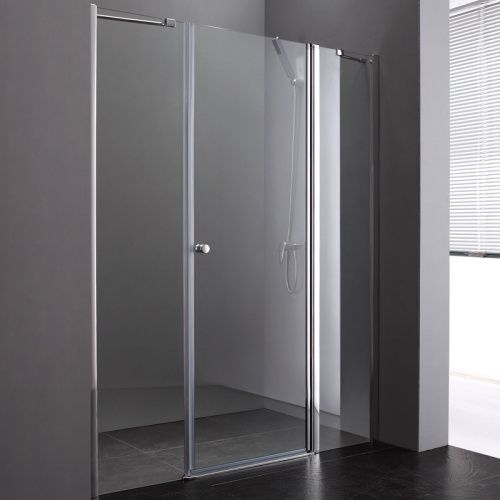 Душевая дверь Cezares ELENA ELENA-W-B-13-40+60/50-C-Cr 150х195 стекло прозрачное профиль хром