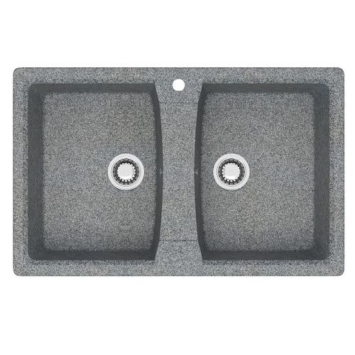 Кухонная мойка Azario Elmas CS00084167 80х50 цвет серый