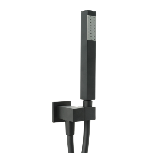 Душевой гарнитур Mariani  B14241PF00 настенный черный