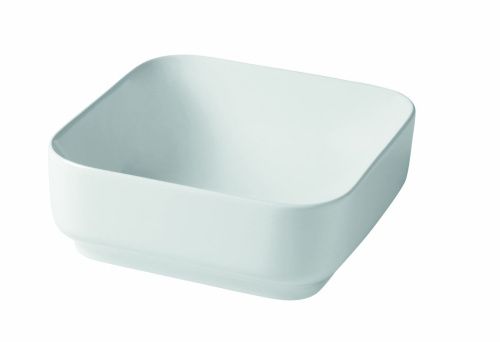 Раковина керамическая Hidra Gio G43E/026 40х40 накладная цвет черный без отверстий под смеситель