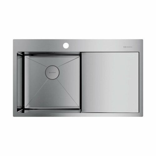 Кухонная мойка Omoikiri Akisame 4993760 85х50 цвет нержавеющая сталь