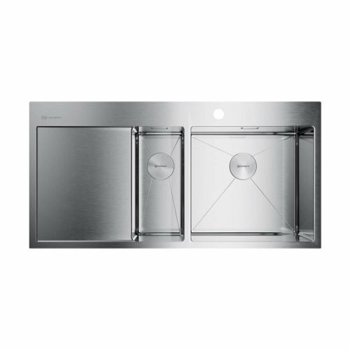 Кухонная мойка Omoikiri Akisame 4973547 100х50 цвет хром поверхность полированная