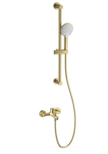 Душевой гарнитур Wonzon & Woghand  WW-4560-BG настенный золото