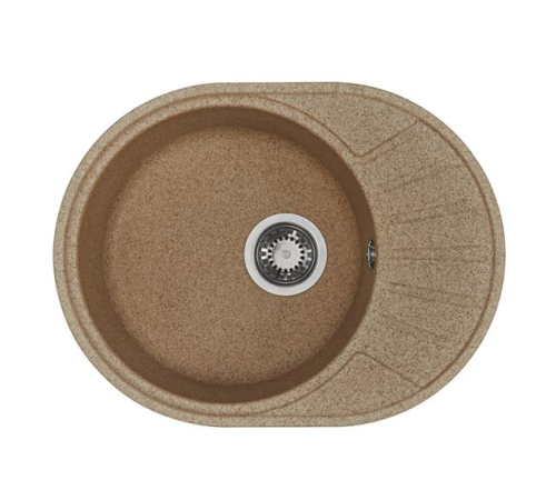 Кухонная мойка Aquaton Чезана 1A711232CS270 55х45 цвет коричневый