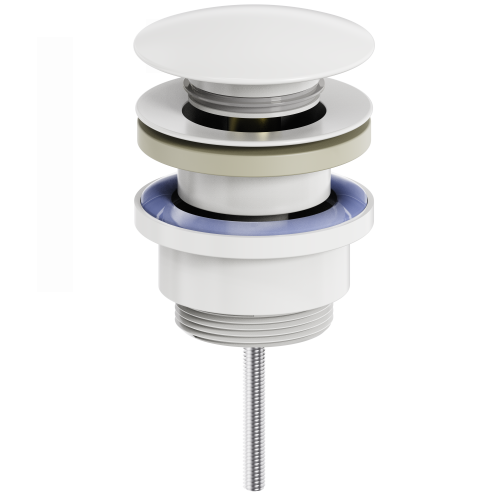 Донный клапан Wonzon & Woghand WW-88SS07-MW белый